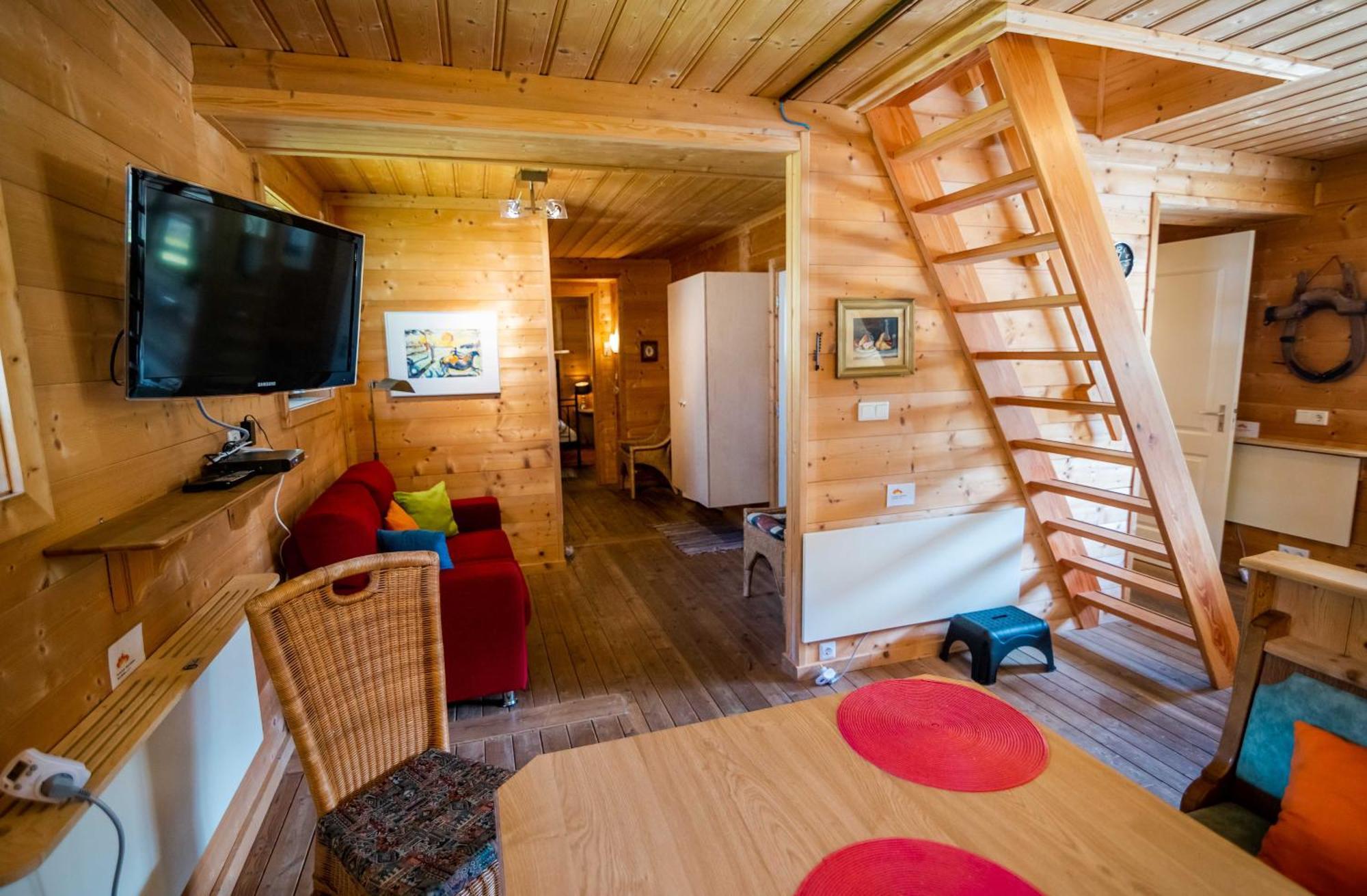 Chalet 3 Musketiers フィーホーフェン 部屋 写真